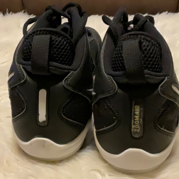 Nike Zoom Air Dri Fit Men’s Black and White Football Cleats Size 11.5 - Picture 2 of 14